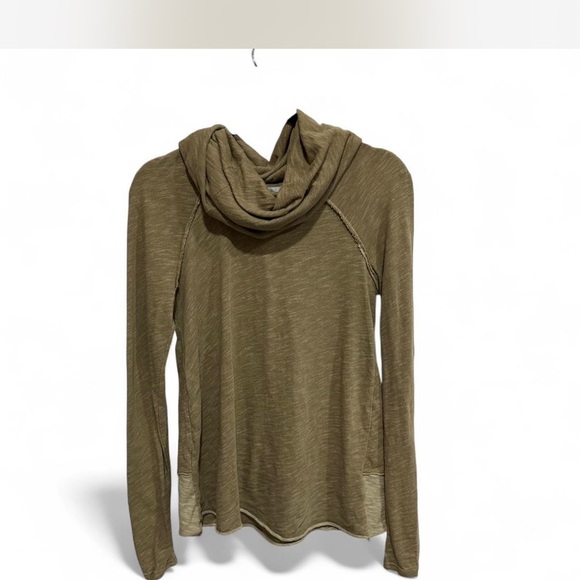 FP Beach Sweaters - Light Brown Women's Cowl Neck Sweater